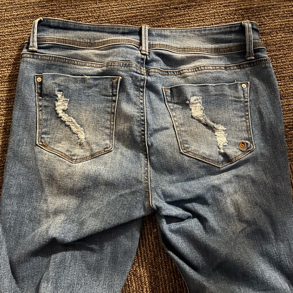 COPY - Indigo rein mid rise skinny jeans - Picture 3 of 4